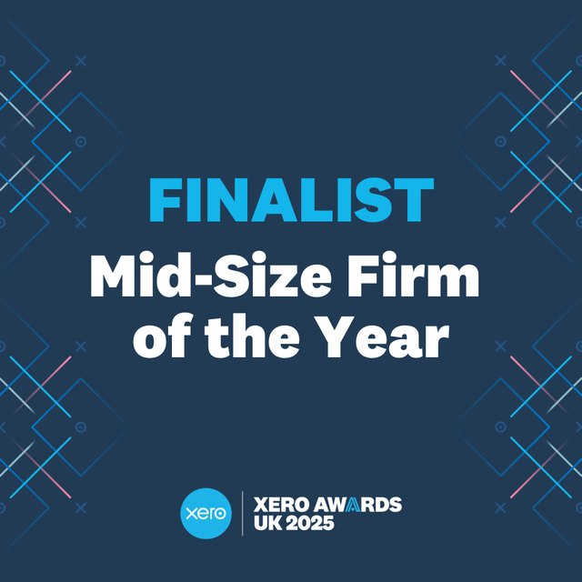 Finalist, Mid-Size Firm of the Year, Xero Awards UK 2025